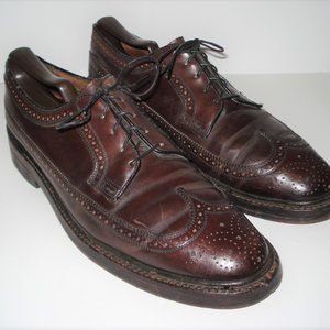 Men's Florsheim 9.5 B SHELL CORDOVAN Longwing